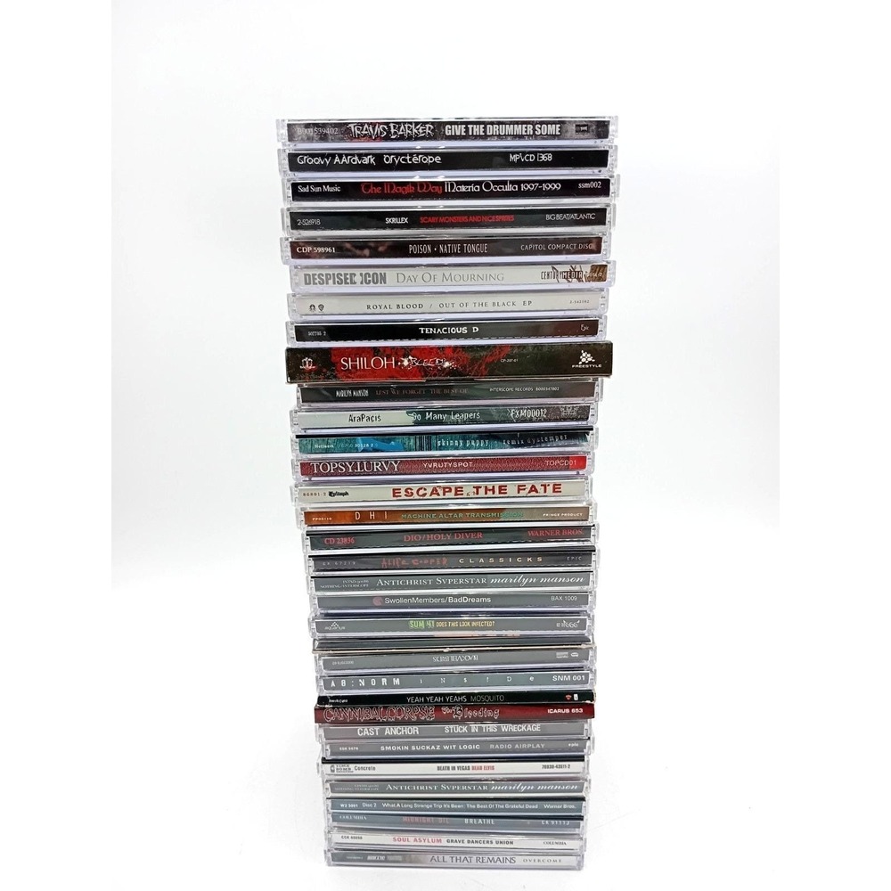 32 Heavy Metal CD Lot Death Black Grindcore Thrash  VG+ cannibal corpse - Picture 2 of 9